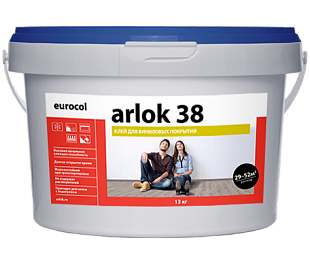 Клей для напольного покрытия Arlok 38 6.5 кг