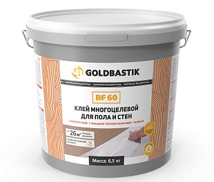 Клей многоцелевой для пола и стен «GOLDBASTIK BF 60» 6,5 кг